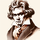 Ludwig van Beethoven icon