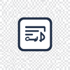Lyrics generator icon
