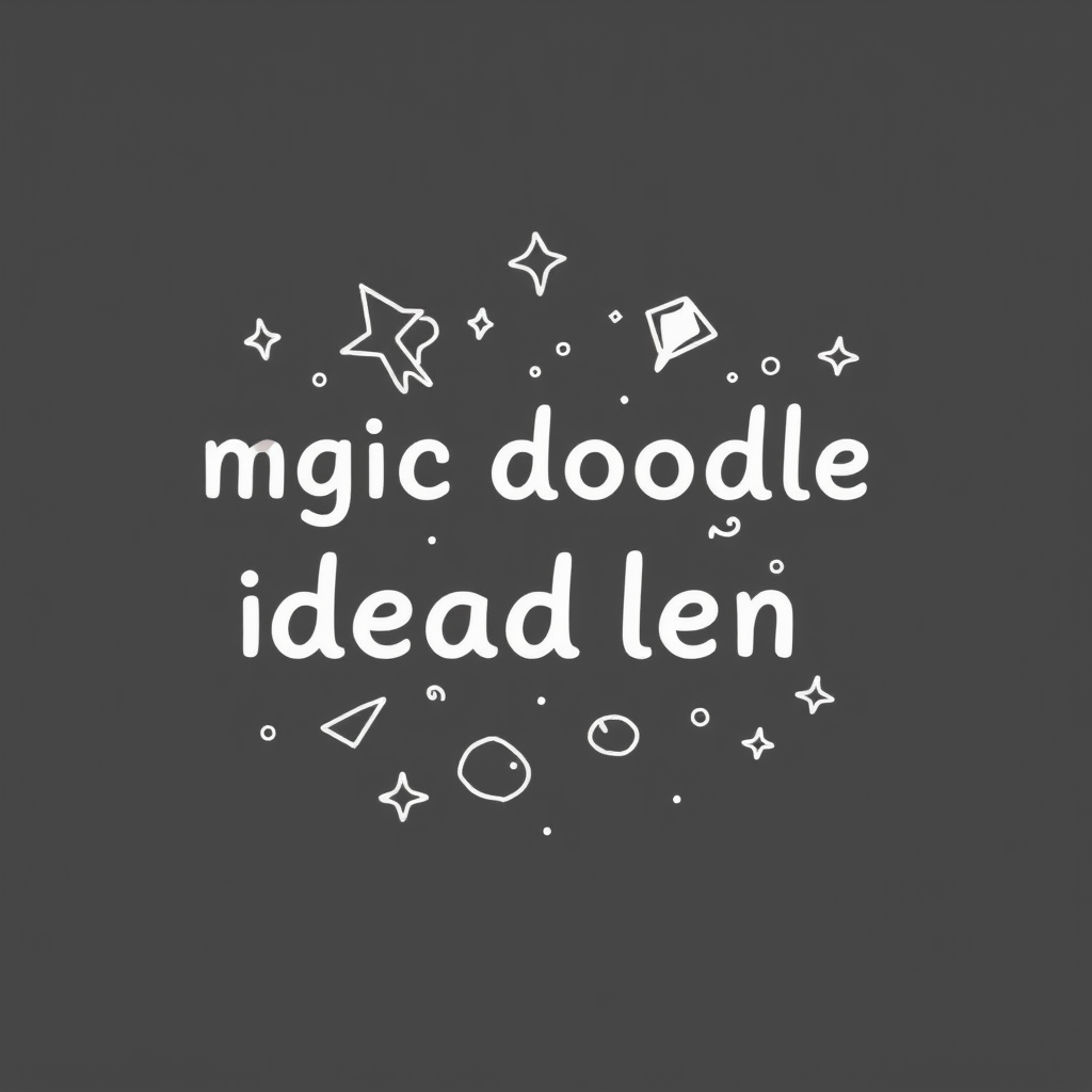 magic doodle photo idea gen