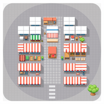 Market Layout Generator App