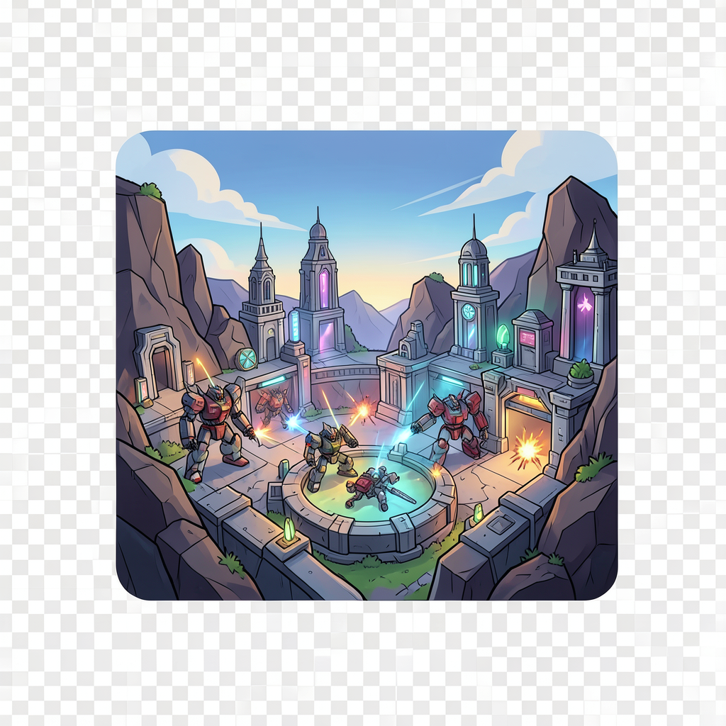 mech battle arena designs