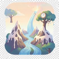 Melting Reality Landscape