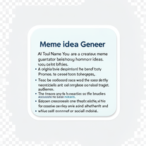 meme idea gener