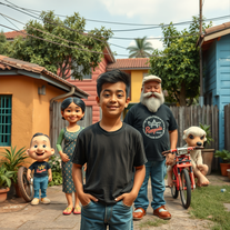 Memory Photo in the Chavo del 8 Neighborhood