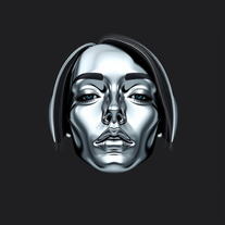 Metallic Face