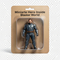 Miniature Hero Inside the Blister World