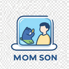 Mom son icon