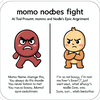 momo noodles fight icon
