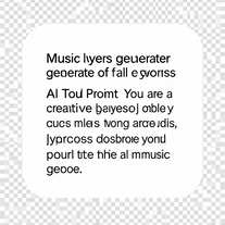 Music lyrics generator of all music genres