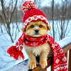 my pet in clothles xmas icon