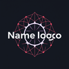 Name logo generator icon