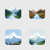 natural backgrounds Generator icon