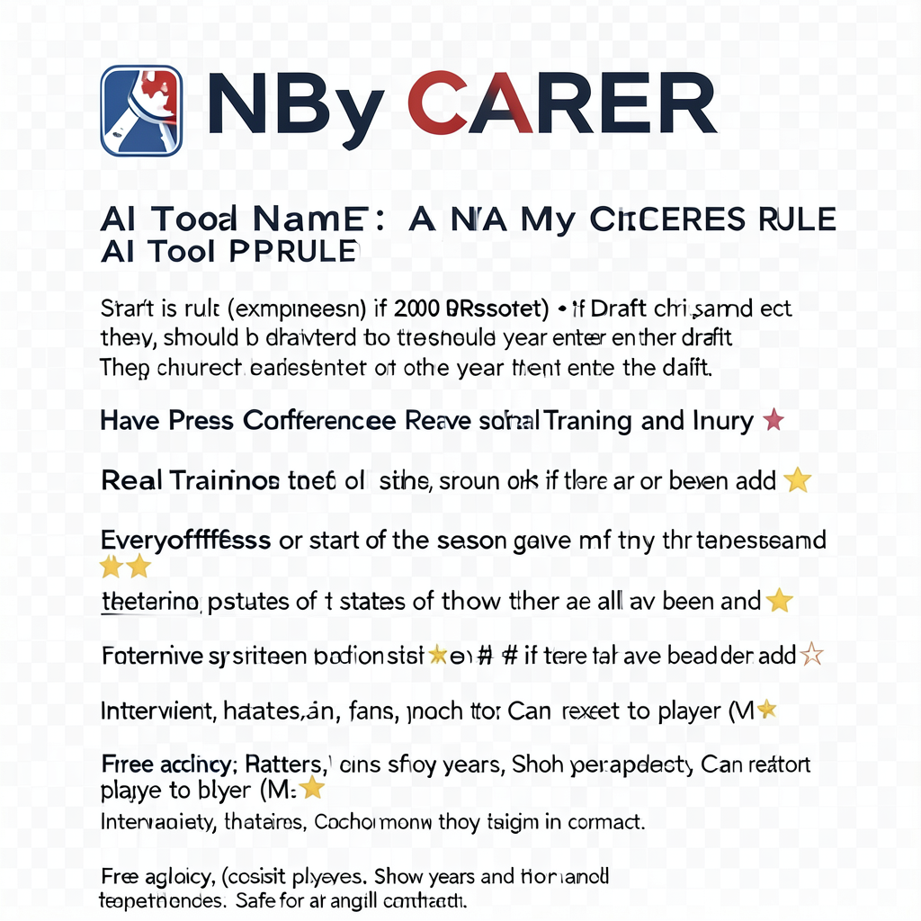 NBA My CAREER