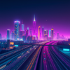 Neon city 3 icon