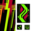 Neon Glitch Geometry icon