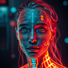 Neon Mind — Ultra-Realistic Cyberpunk Intelligence Portrait icon