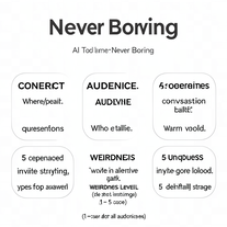 Never Boring