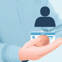 New born social security card