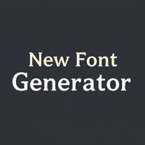 New Font Generator Free