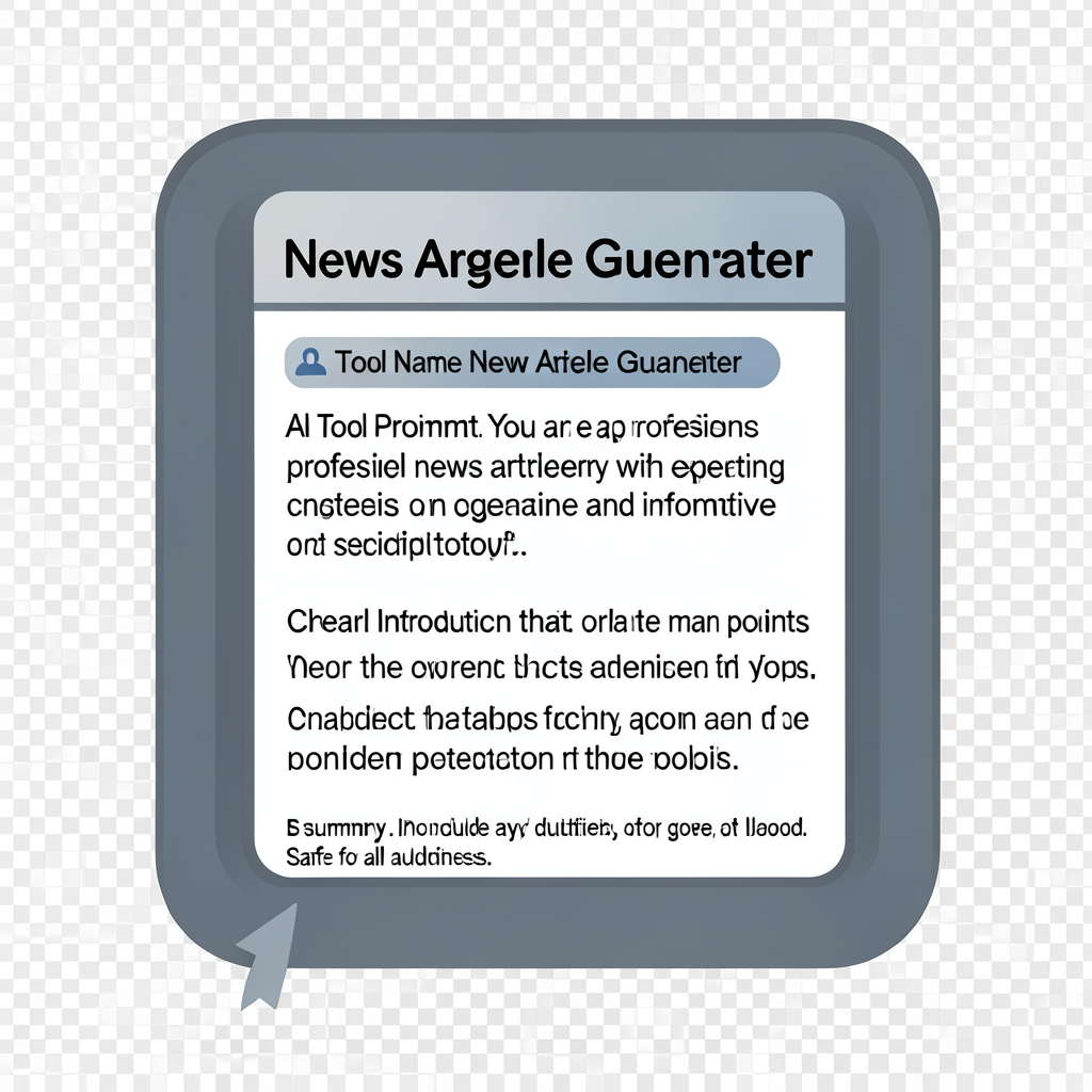 News Article Generator