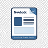 Newsletter Design Template Generator icon