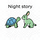 Night story icon