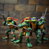 ninja turtle action figure scenes icon