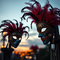 Ornate Carnival Masks In Twilight icon