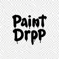 Paint Drip letter text