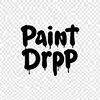 Paint Drip letter text icon