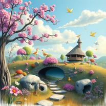 Image in to Colourfull Art