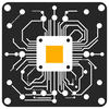 Pcb schematic design icon