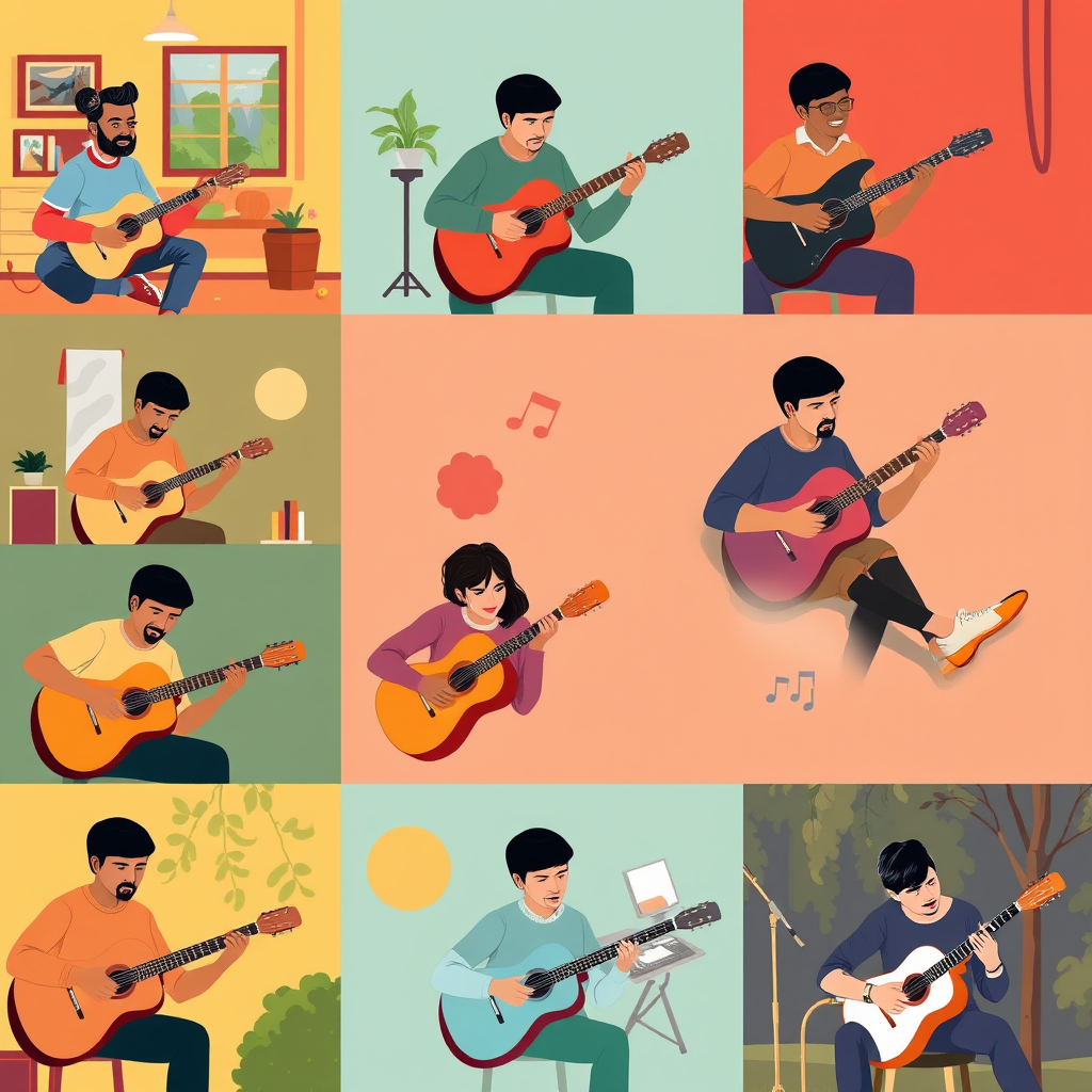 Person Guitar pack