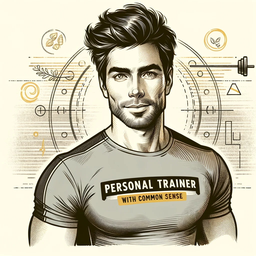 Personal Trainer with Common Sense icon