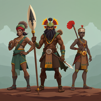 African Hero generator