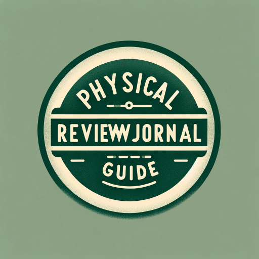 Physical Review Journals Guide icon