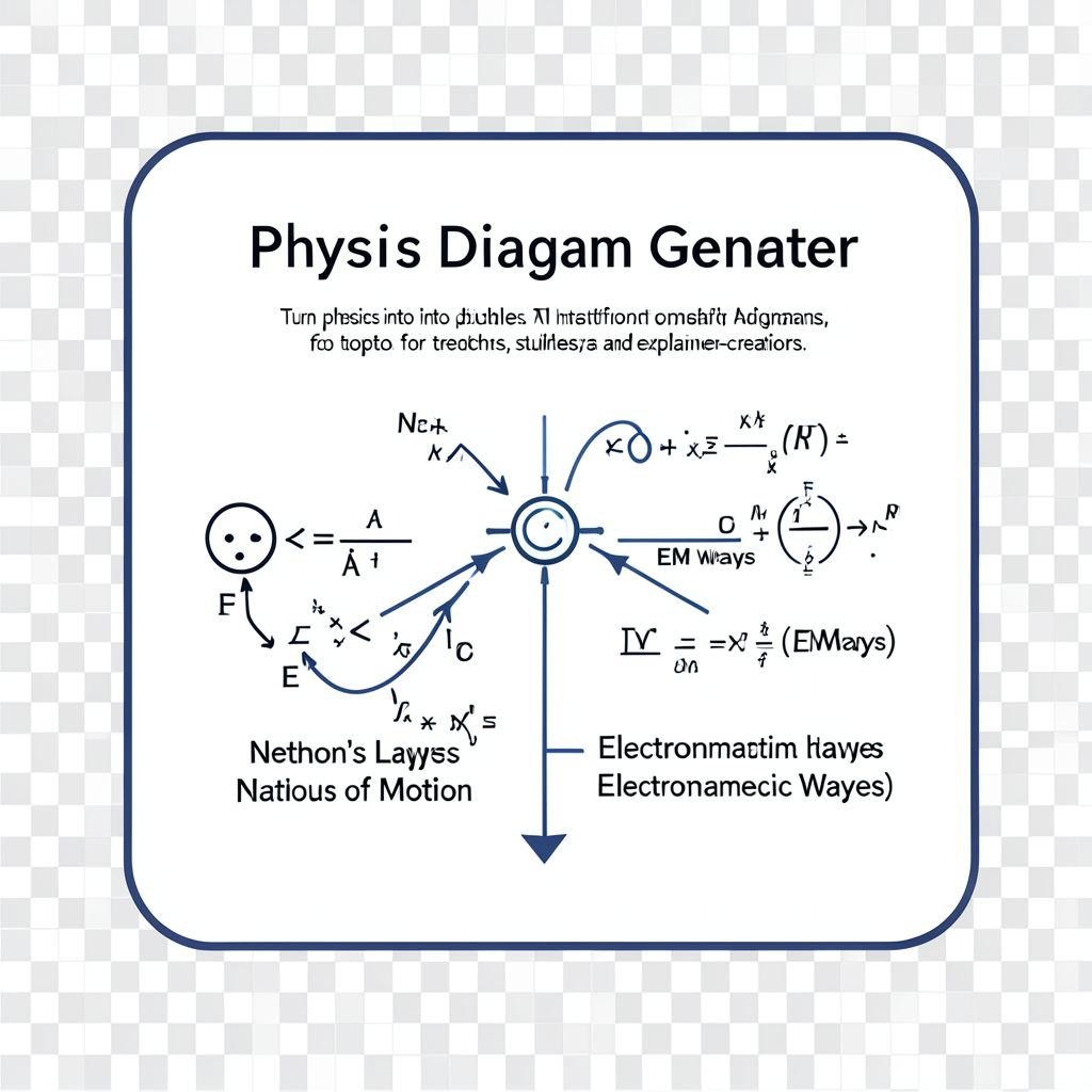 Physics Diagram Generator