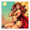 Pin up posters icon