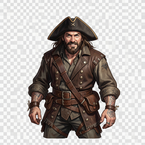 Pirates realistic human