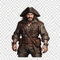 Pirates realistic human icon