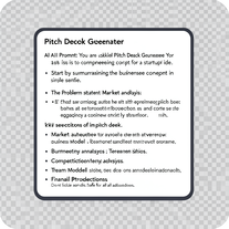 Pitch Deck Generator