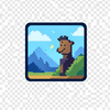 pixel art wallpaper idea gener icon