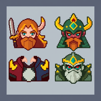 Pixel Portraits: Multiplayer Avatars