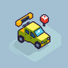 Pixel vehicle icon
