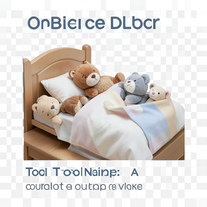 Plush toys (realistic) going to sleep in beds or sleeping bags