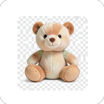 Plush toys (realistically)