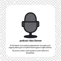 podcast idea gener