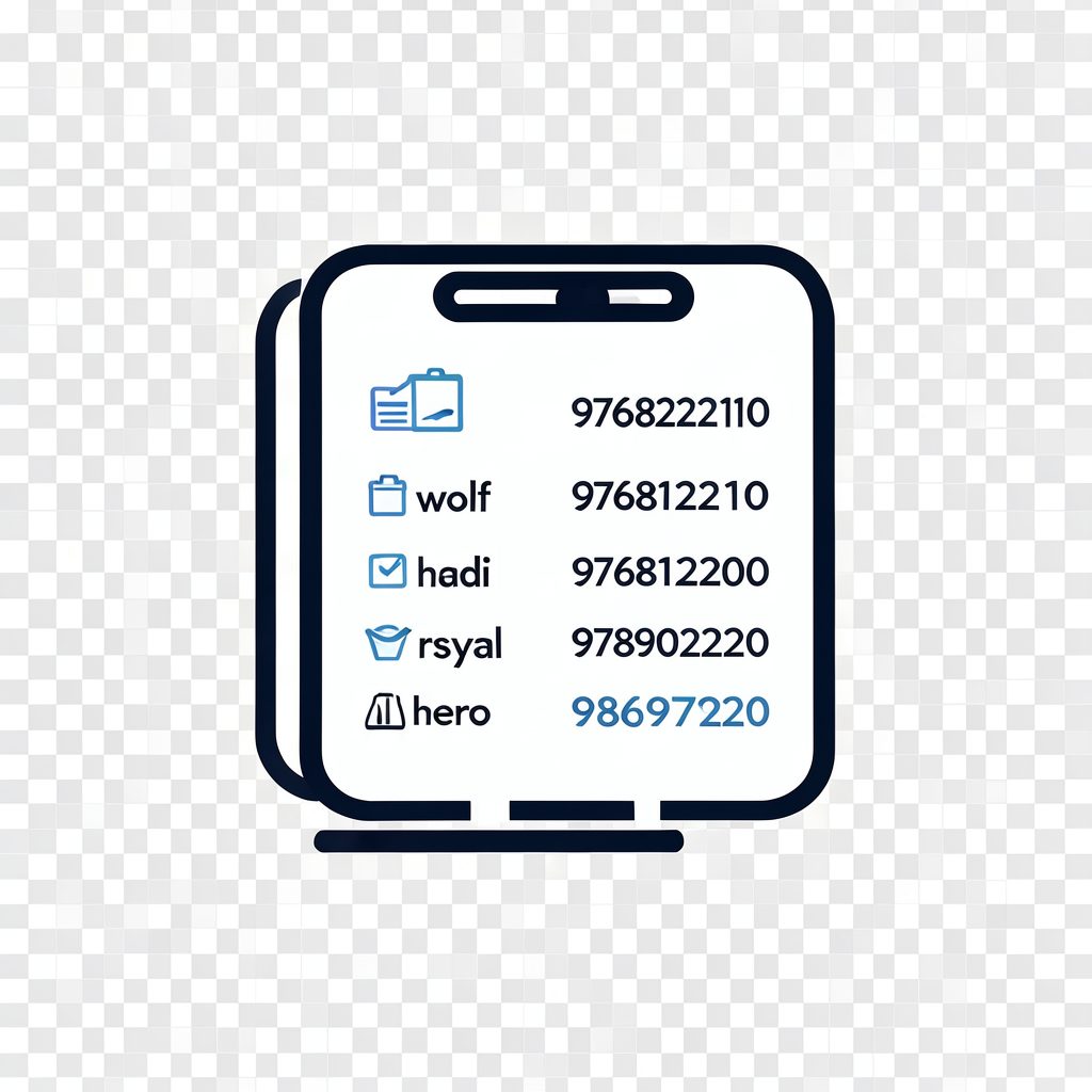 SMS Manger Contact