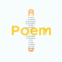 Poem generator