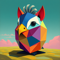 pop-surrealistic fine art